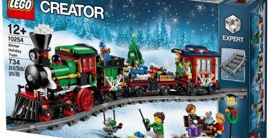 lego tren navideño 10254