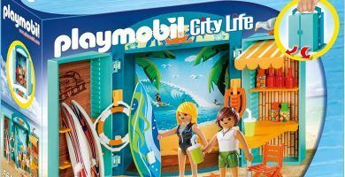 PLAYMOBIL- Cofre Tienda Surf, única (5641)