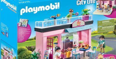 PLAYMOBIL City Life Mi Cafetería, A partir de 4 años (70015)