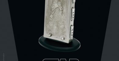 Star Wars- Elite Collection Figura Solo IN Carbonite, Color Standard (Attakus 3700472004274)