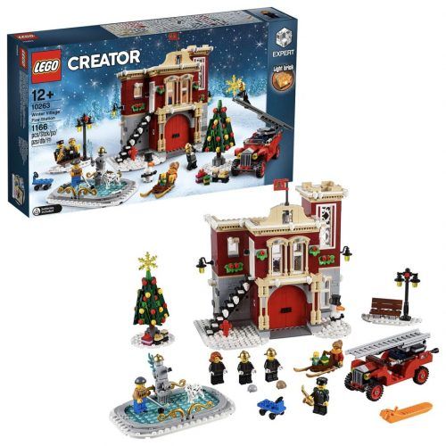 LEGO EXPERT PARQUE BOMBEROS NAVIDEÑO (10263) - 20% DTO