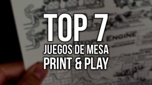  Top 7 juegos de mesa Print & Play by la Matatena