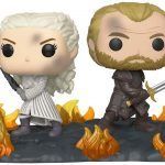 Funko Pop Moment: Game of Thrones-Daenerys & Jorah B2B w/Swords Figura Coleccionable, Multicolor, Talla única (44824)