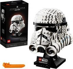 LEGO Star Wars - Casco de Soldado de Asalto, Set de Construcción Coleccionable de Figura de Casco de Stormtrooper de la Guerra de las Galaxias(75276)