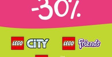 30% DTO LEGO CITY - FRIENDS - FROZEN