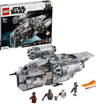 LEGO 75292 Star Wars The Mandalorian Nave Espacial del Cazarrecompensas Juguete con Minifigura del Niño