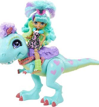 Cave Club Rockelle con Dinosaurio Azul
