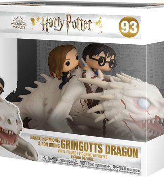Funko Dragon Gringotts con Harry, Ron y Hermione