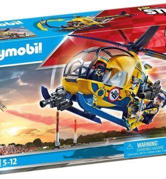 PLAYMOBIL Helicóptero Rodaje StuntShow