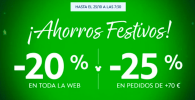 ahorros festivos en Disney Store