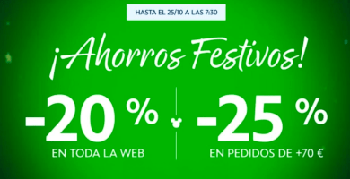 ahorros festivos en Disney Store