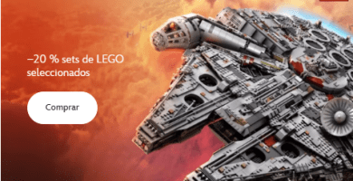 descuentos disney lego store